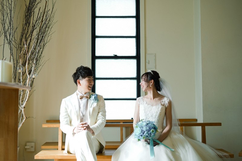 当館自慢のチャペル!撮影風景をご紹介♪