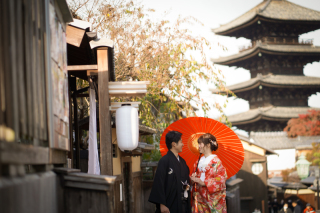 八坂の塔での撮影♪
