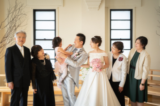 両家ご家族でフォトウエディング♪