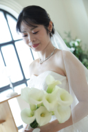 前撮りのお供に♡洋装でのブーケデザイン