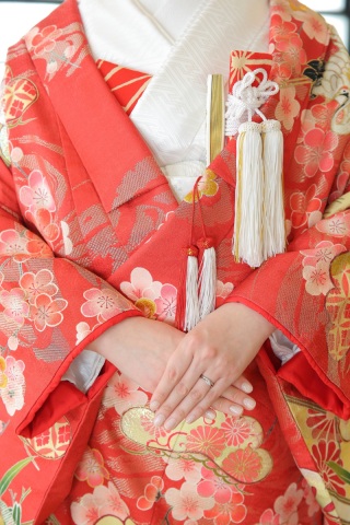 写真を彩る色打掛☆ミ