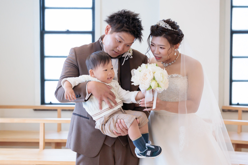 お子様とのお写真も♡