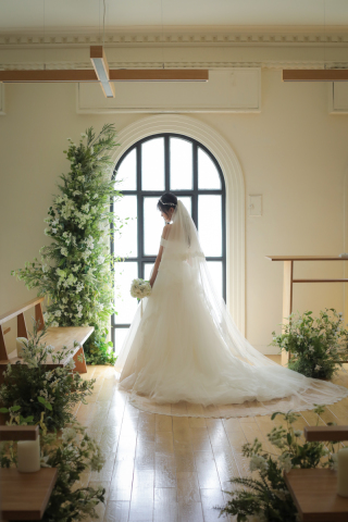 新婦様のウエディングドレス♪