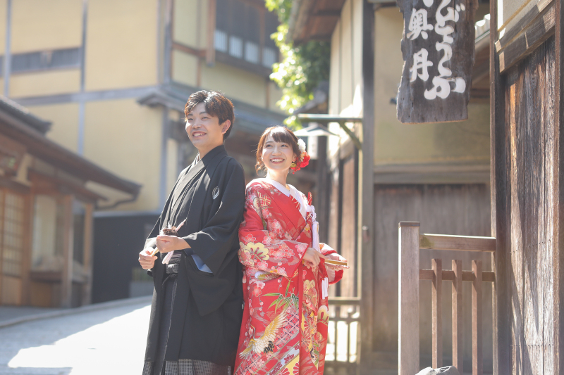 京都の雰囲気を味わえる二寧坂で撮影✵