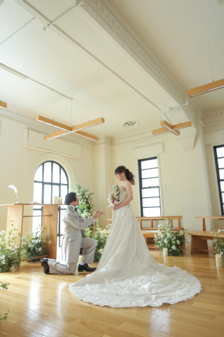 ロマンチックな撮影ポーズ♡