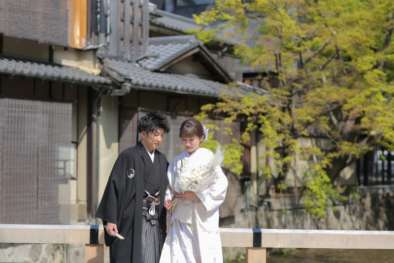祇園白川で撮影