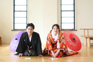 和装×チャペル撮影