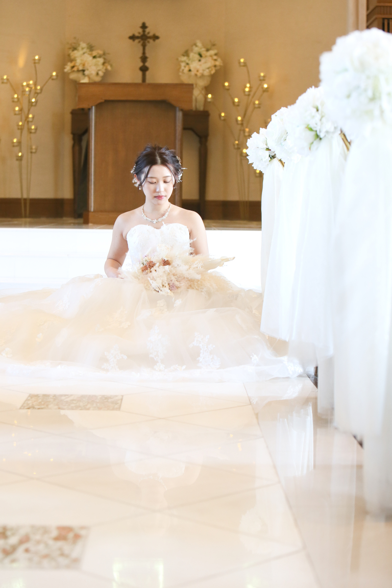 新婦様のお一人写真✧