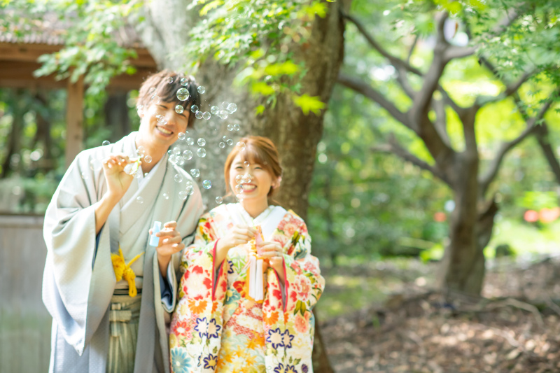 素敵な笑顔でお写真を!