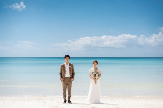 新郎リゾートカジュアルスタイル⑤