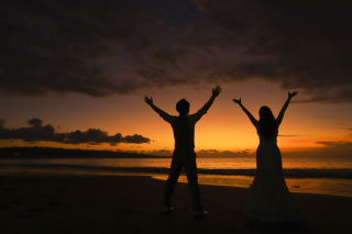 バリ島のサンセット