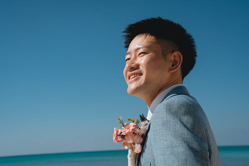 青空ビーチ&クリフトップで非日常感を♪