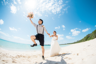 ビーチ撮影、ご新郎のお衣装のご希望は?