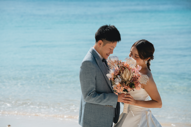 青空ビーチ&クリフトップで非日常感を♪