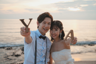 【小物お持込み無料!】おふたりのイニシャルのオブジェ♪【レンタル無料♪】