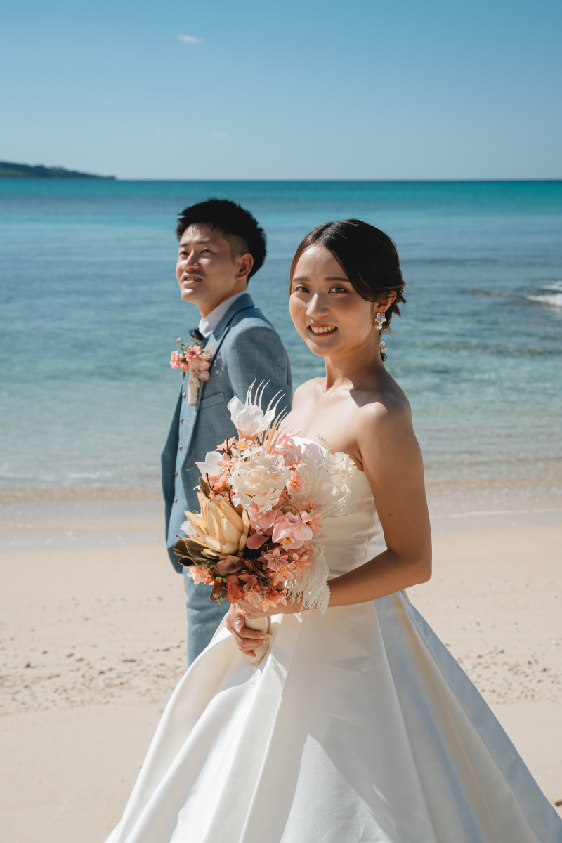 青空ビーチ&クリフトップで非日常感を♪