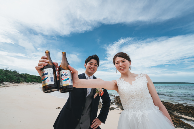 【無料レンタル】オリオンビール瓶で、沖縄らしく♪【撮影小物】