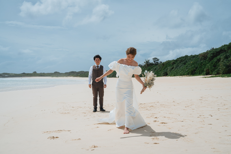 雨上がりの空に虹が♪