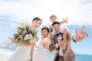 スタジオブルーは、ご家族との撮影が無料です♪