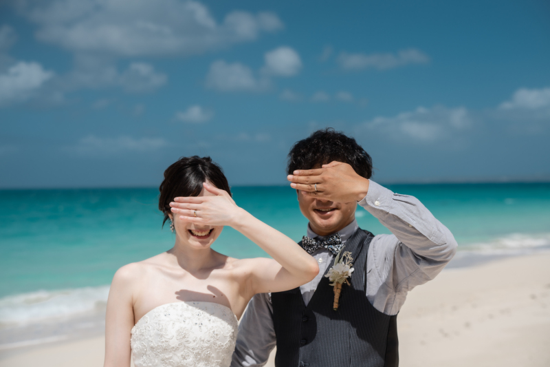 指輪お披露目ポーズ!