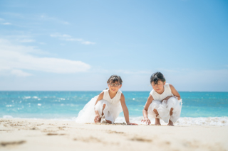 【今日はこどもの日！】ファミリーフォトを兼ねたウェディングフォト♪