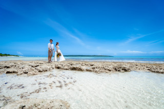 白砂ビーチだけではないビーチ撮影！