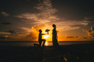 【サンセットフォト】ロマンチックなプロポーズ♪