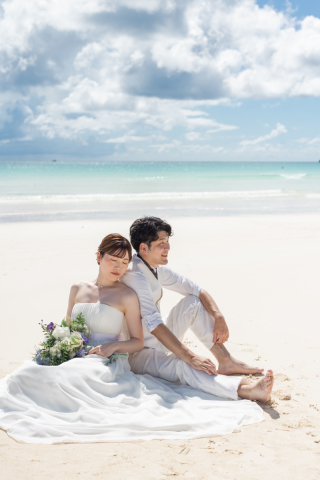 絵に描いたような青空☁