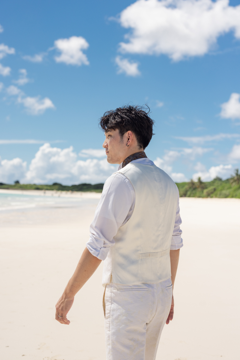 絵に描いたような青空☁