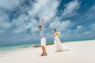 サングラスと音楽にのせて♪