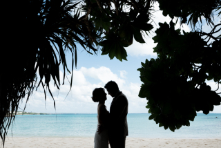 【青空ビーチ】【サンセット】シルエットフォトコレクション