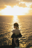 【クリフトップフォト】ブラックドレスでシックに【ドレスお持ち込み無料】