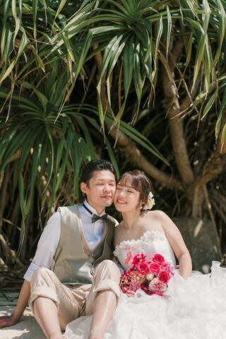 【ビーチ撮影】かわいいポージング♡