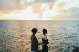 【サンセット】綺麗な夕日でロマンチックな撮影を♪