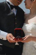 リングボックスの可愛いショット♡