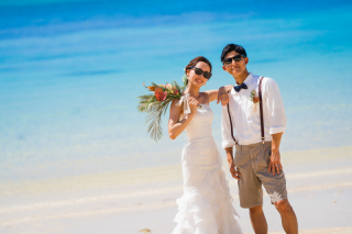 新郎リゾートカジュアルスタイル①