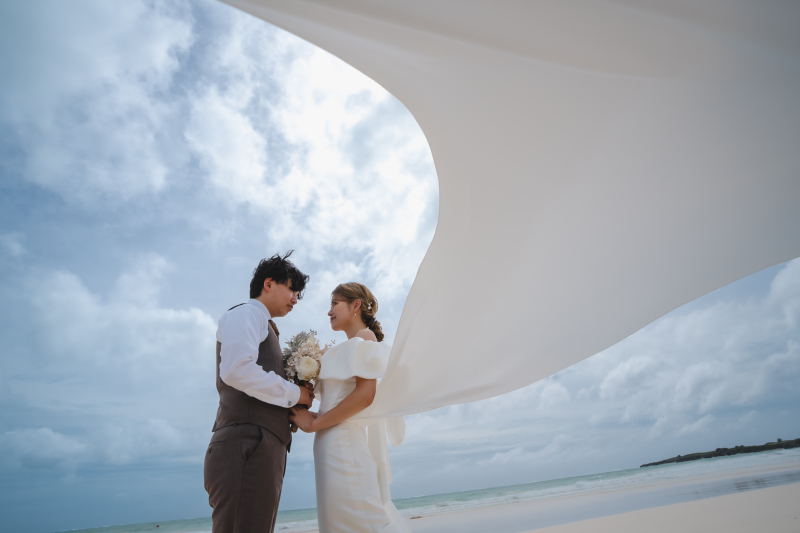 雨上がりの空に虹が♪