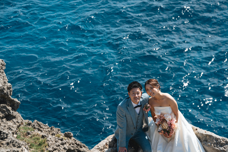 青空ビーチ&クリフトップで非日常感を♪