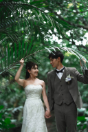 【フォレストフォト】ヤシの葉を使って南国気分フォト♪