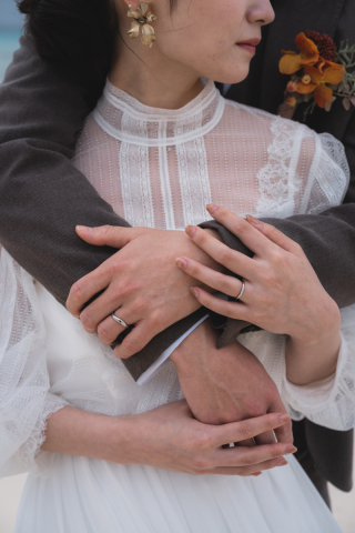 レースのディテールを表現