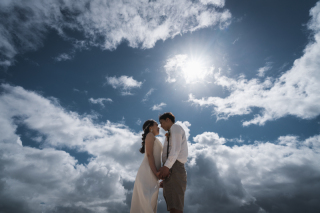 南国ならではの明るい太陽！