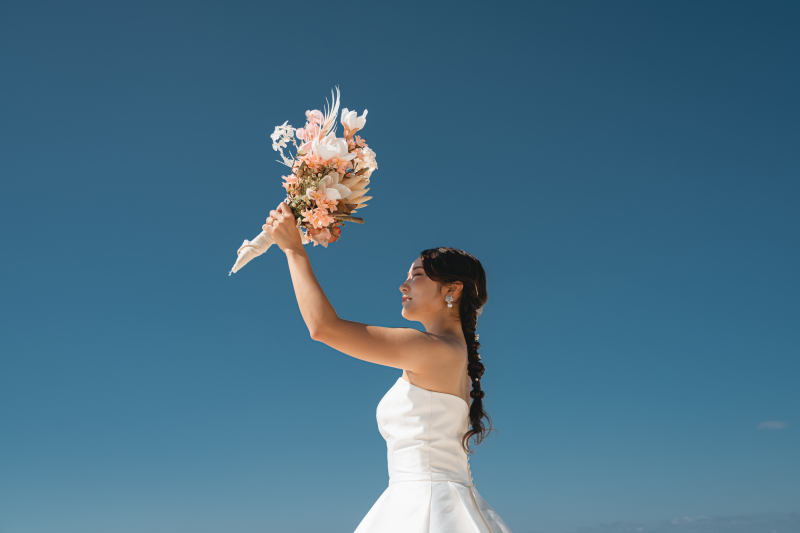 青空ビーチ&クリフトップで非日常感を♪