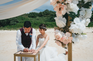 【今がシーズン！】感動のビーチウェディングフォト【4月～10月】
