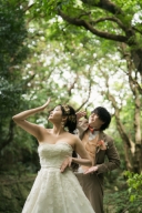 おふたりならではのポージングで♪