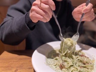 久しぶりのパスタランチ♪