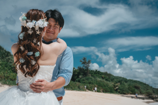 【リトルマーメイド】アリエル風のスタイリング&ポージングのご新婦!