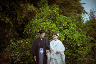 橙色の幸せに包まれて