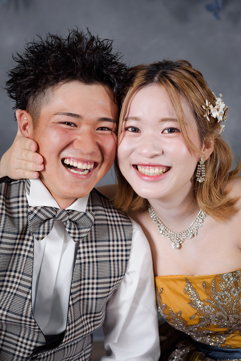 笑顔がつなぐ、ふたりと家族のこれから