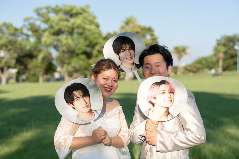 推しと一緒に、ふたりの幸せも咲く日。