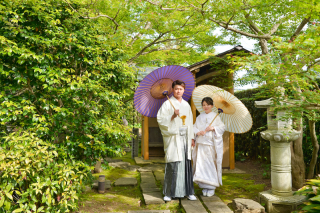 緑に包まれる和のひととき